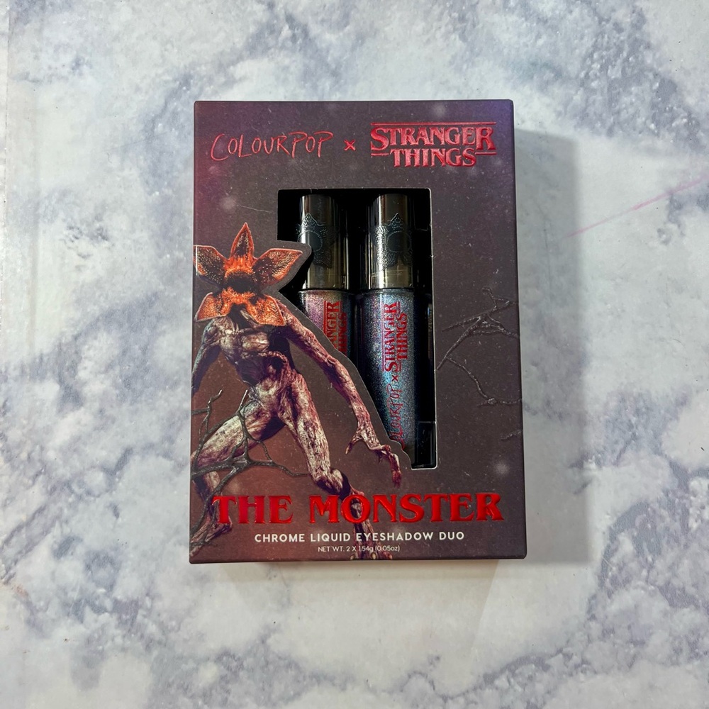 Colourpop x Stranger Things Chrome Liquid ES Duo “Humanoid” & “Interdimension”